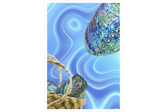 Paua and Kete: Card