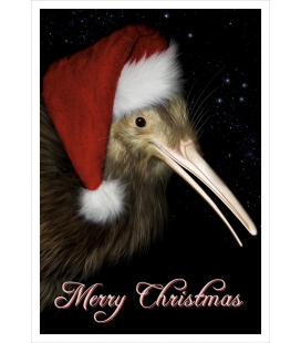 Christmas Kiwi (Merry Christmas): Card