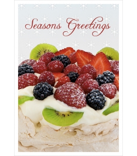 Pavlova (Seasons Greetings): Card