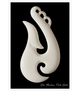 Hei Matau, Fish Hook: Card