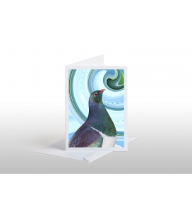 Kereru Portrait: Card