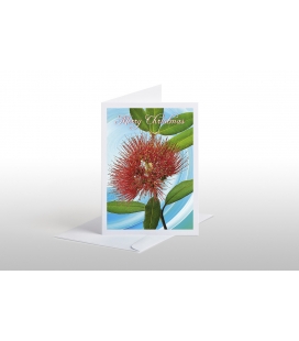 Pohutukawa Flower (Merry Christmas): Card
