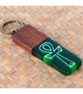 Glow-in-the-dark Keyring - ANKH