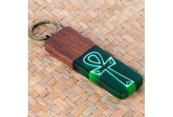 Glow-in-the-dark Keyring - FISH