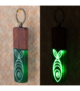 Glow-in-the-dark Keyring - FISH