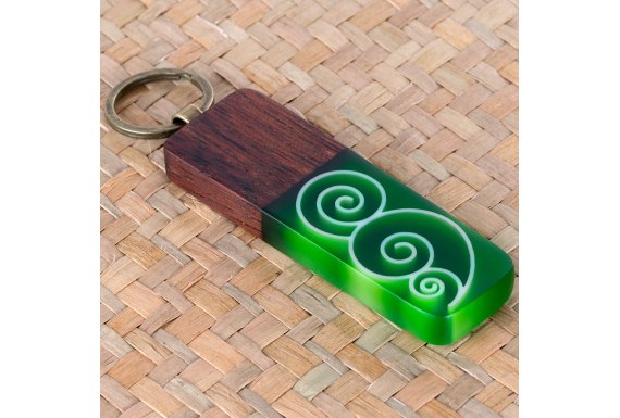Glow-in-the-dark Keyring - FRANGIPANI