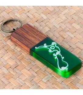 Glow-in-the-dark Keyring - LOVE NZ