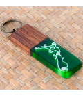 Glow-in-the-dark Keyring - LOVE NZ